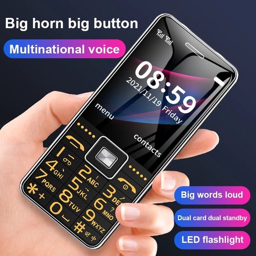 Simple big button mobile - simple,