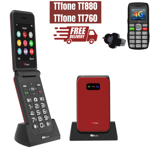 Ttfone tt760 flip - flip, 4g
