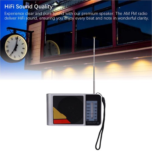 Portable radio for - portable, am