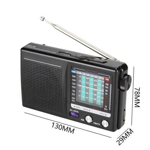 User friendly portable radio - portable,